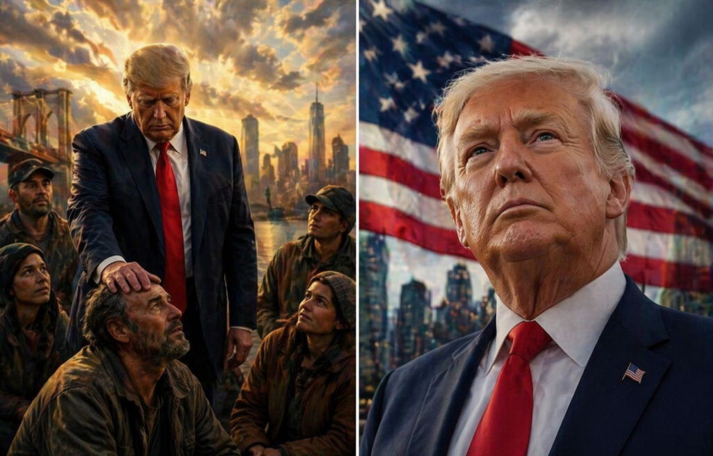 Kontroversi Gambar AI Trump yang Disebut Mirip Makhluk Aneh